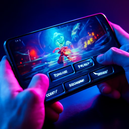 kv8 app menu on a modern smartphone